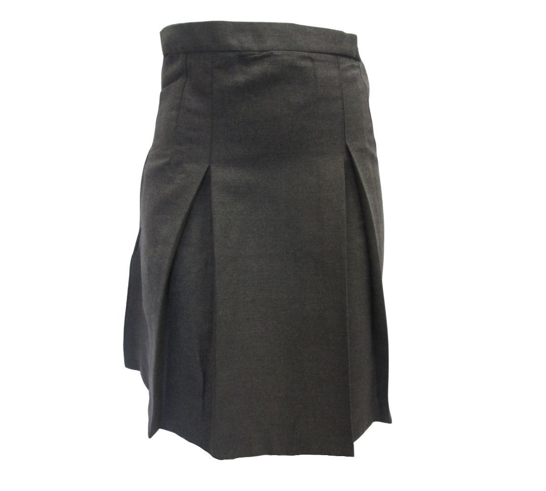 Girls School Serge Grey Pleated Skirts - Starlite Wear