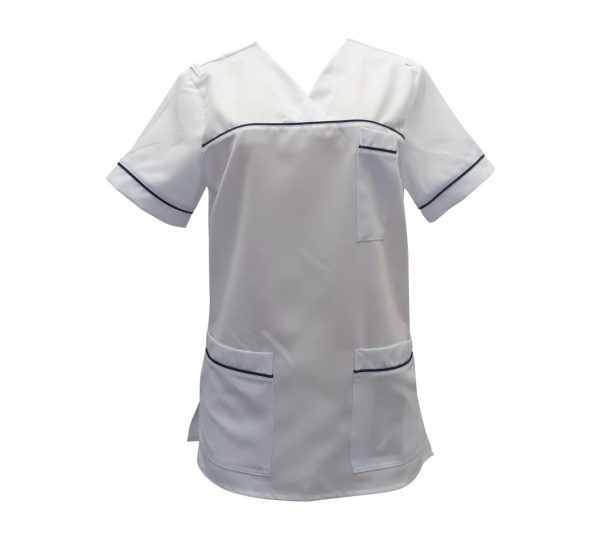 Nurse Uniform Wht/Navy Big - Starlite Wear